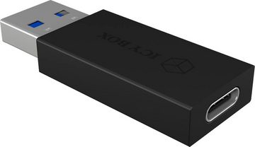 ICY BOX ICY BOX USB 3.1, Type-A Stecker zu USB Type-C Buchse Computer-Adapter