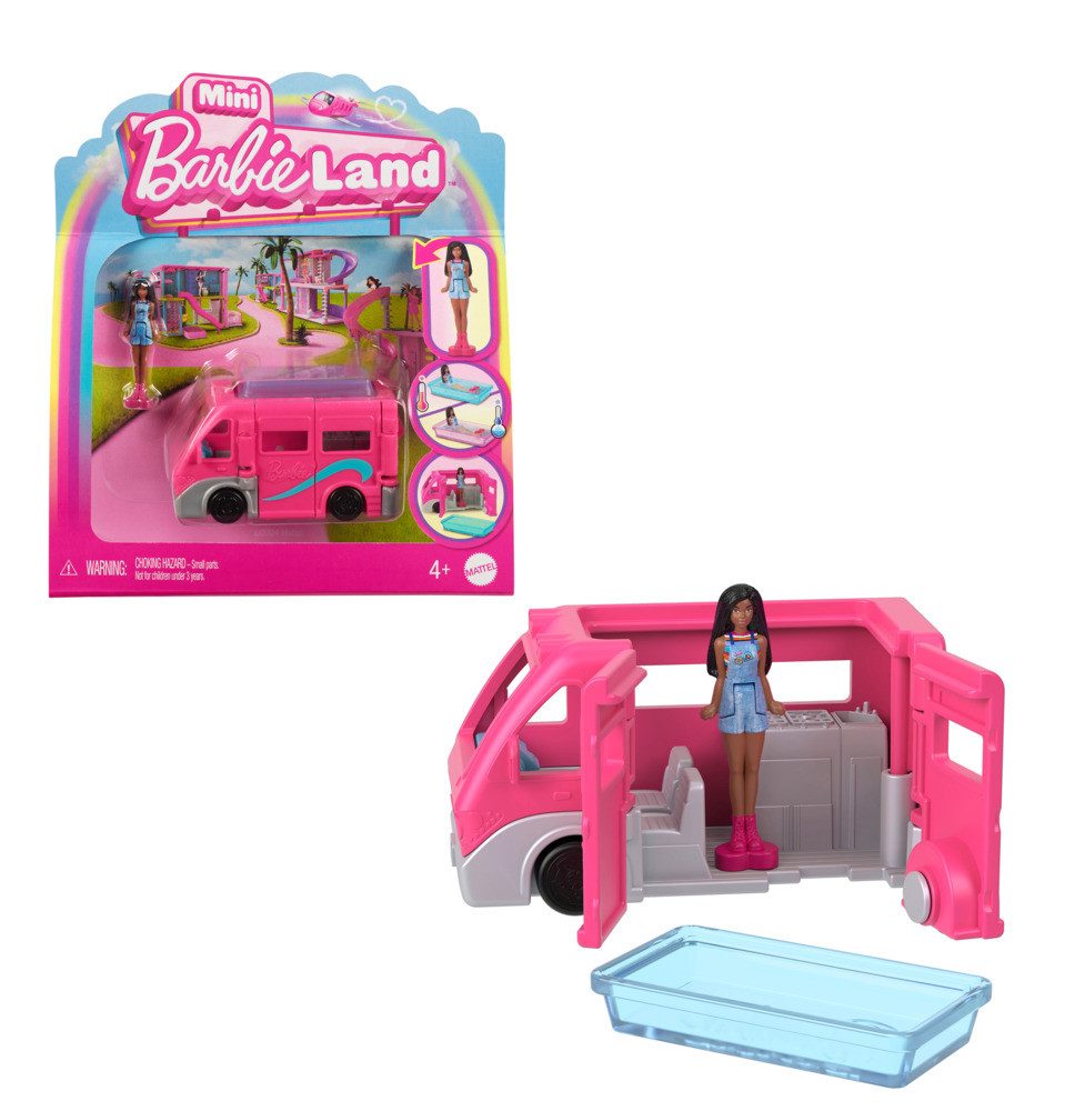 Mattel® Anziehpuppe Barbie Mini BarbieLand Dreamcamper