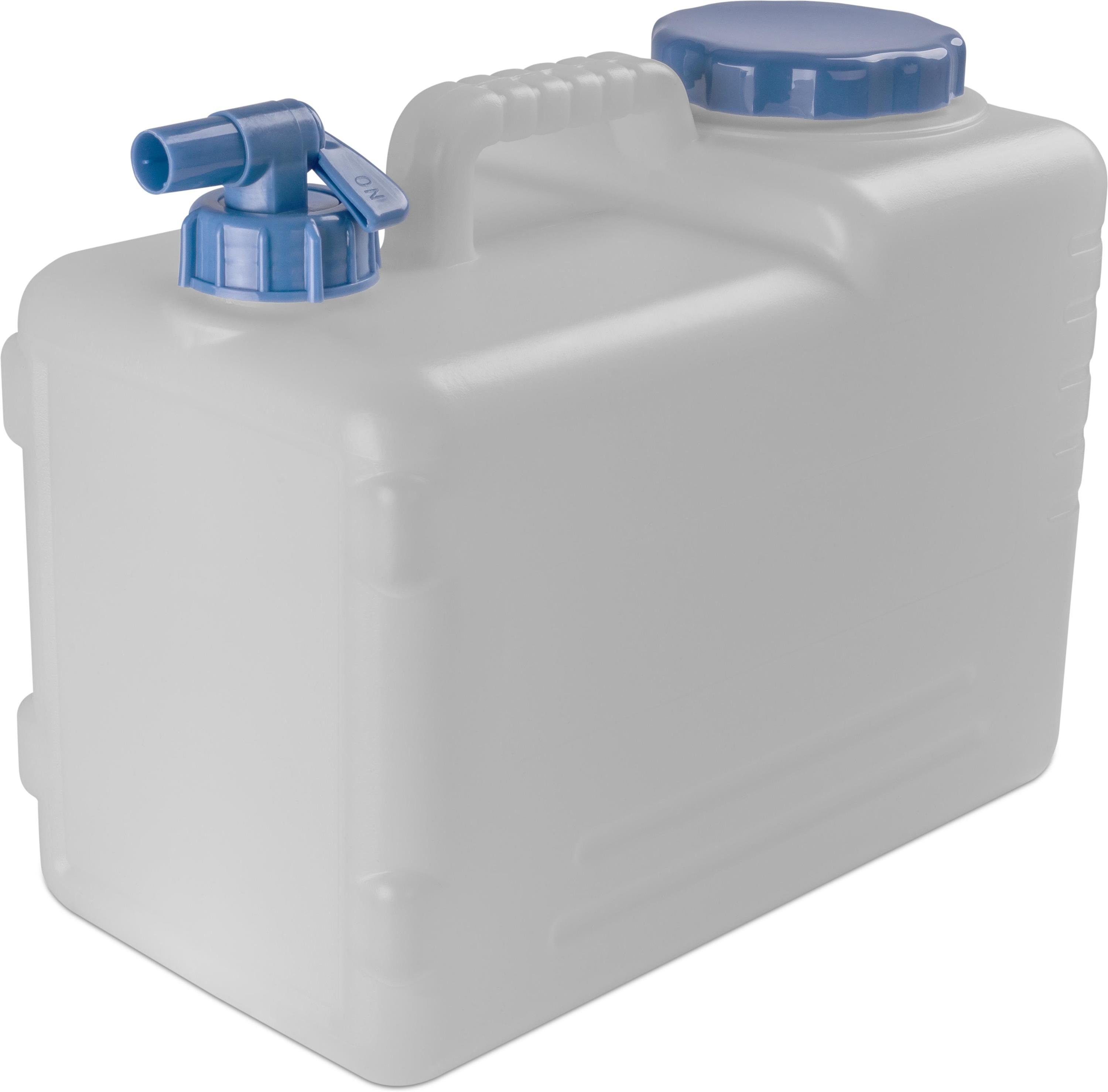 normani Kanister Wasserkanister 15 Liter Dispenser (1 St), Wassertank Trinkwasserbehälter Camping-Kanister HD-PE Lebensmittelecht