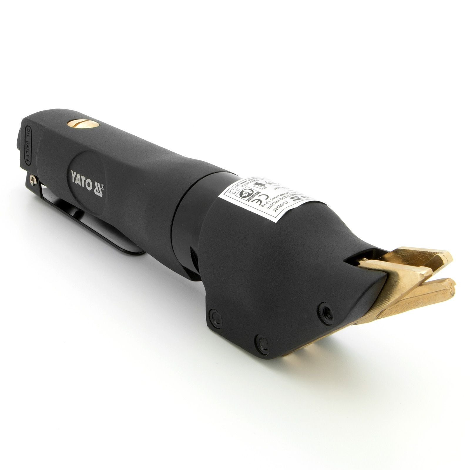 Yato Druckluft-Schlagschrauber Druckluft Blechschere gerade Ausführung YT-09945, (1 Stück)