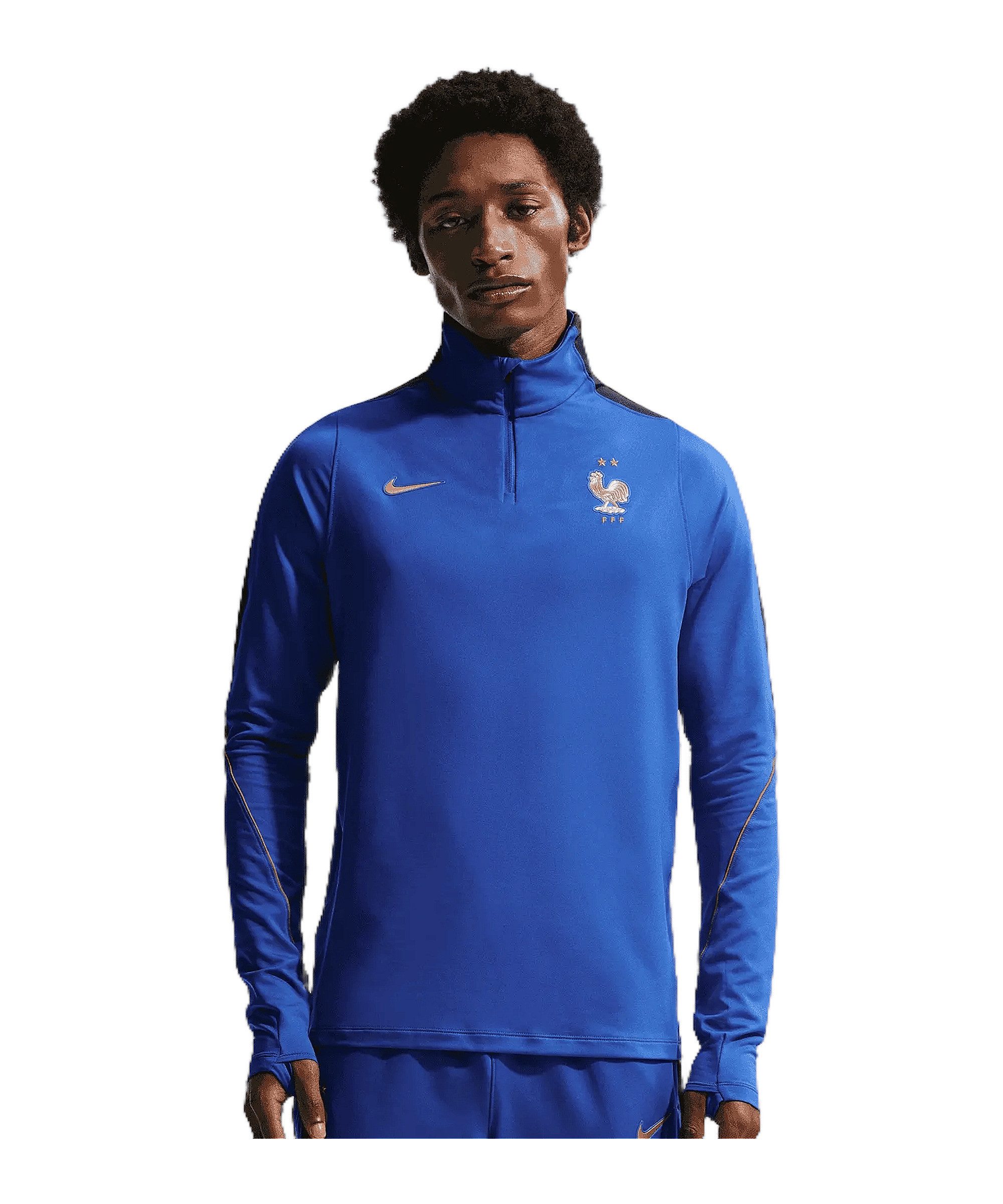 Nike Sweatshirt Nike Performance FFF Frankreich Strike Drilltop Polyester