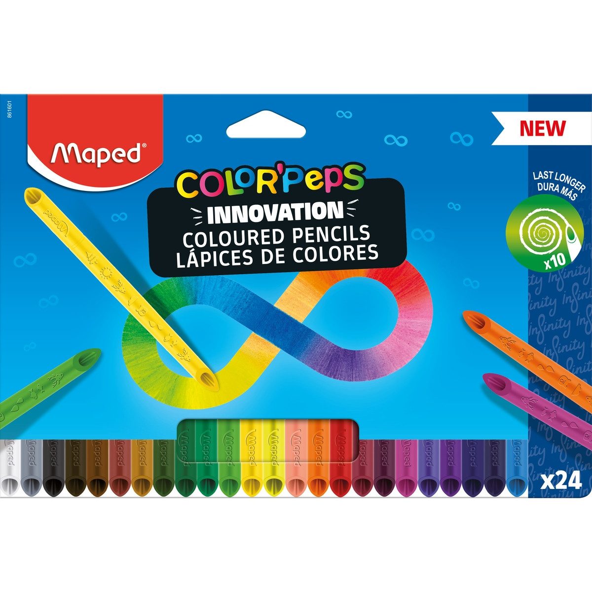 MAPED Buntstift Maped Buntstifte Color'Peps Infinty 24 Stück