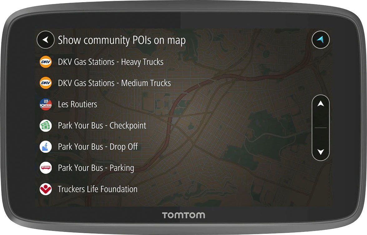 TomTom »GO Professional 6250« LKWNavigationsgerät (Europa (48 Länder