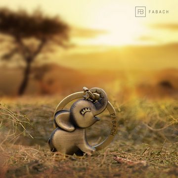 FABACH Schlüsselanhänger Elefant Jumbo - Süßer Elefant Glücksbringer für Frau Freundin