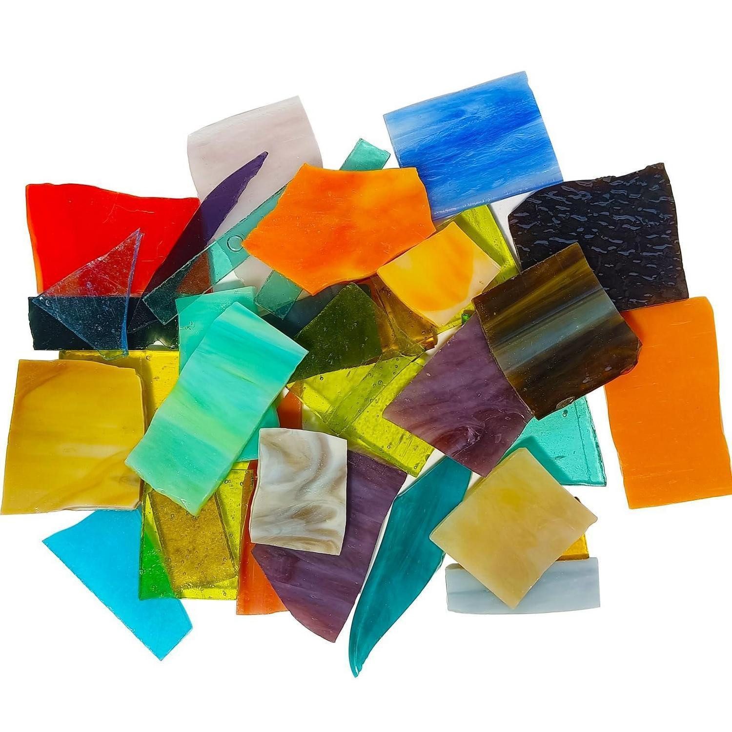LuxusKollektion Kreativset Buntglas Mosaik Bastelset 200g Gemischte Farben