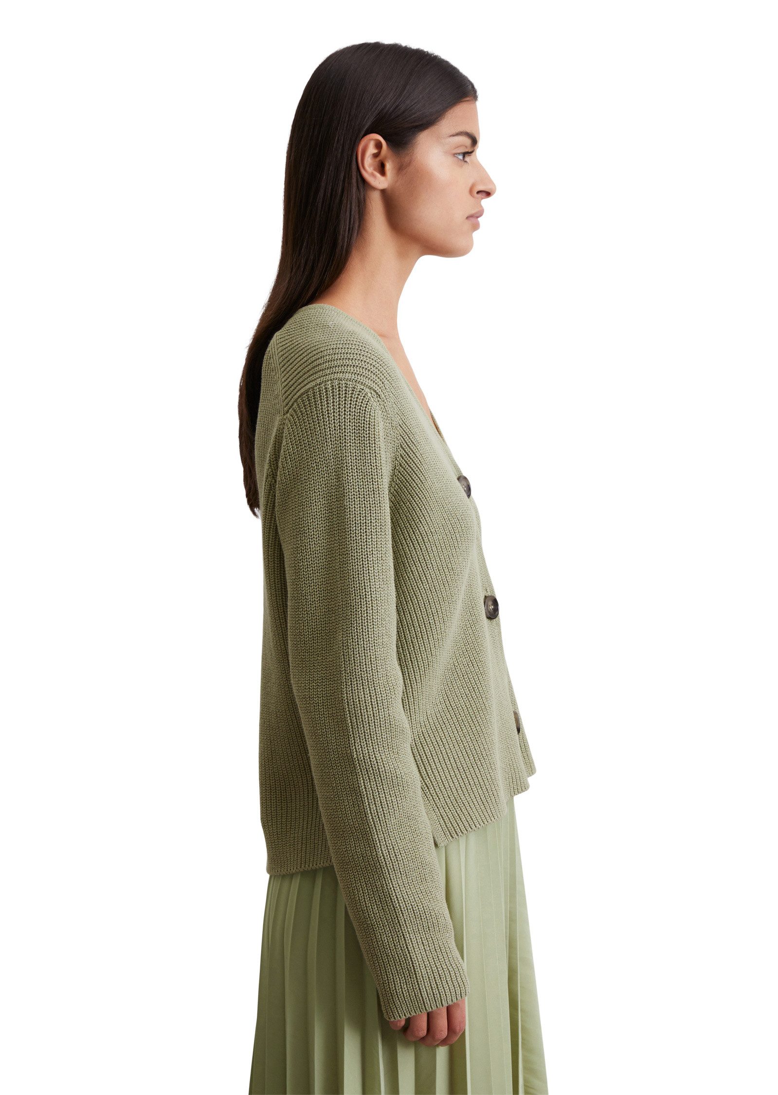 Marc O'Polo Cardigan aus Heavy-Weight-Organic-Cotton günstig online kaufen
