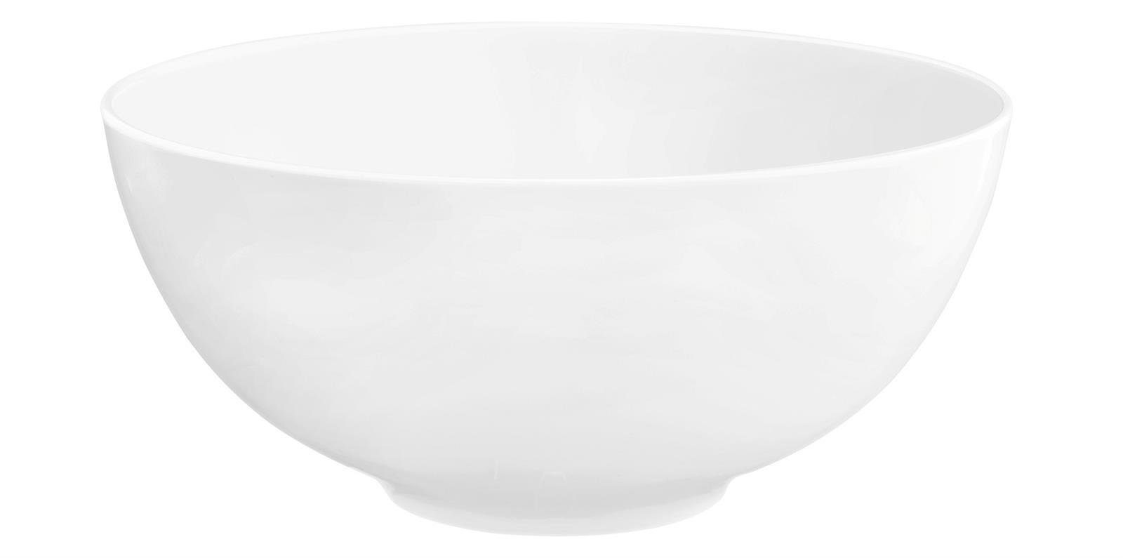 Seltmann Weiden Schüssel Seltmann Weiden Life weiß Schüssel rund 21cm, Porzellan, (Packung)