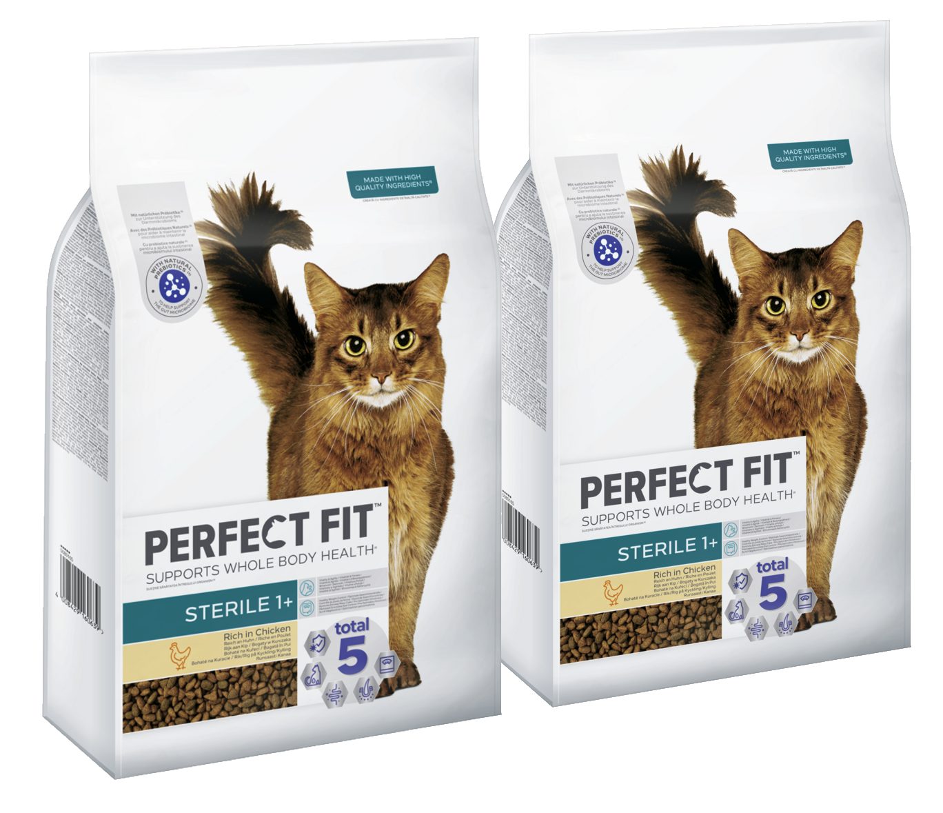 Perfect Fit PERFECT FIT™ Katzenfutter Trockenfutter Sterile 1+ mit Huhn 2 x 7kg, für: Katze