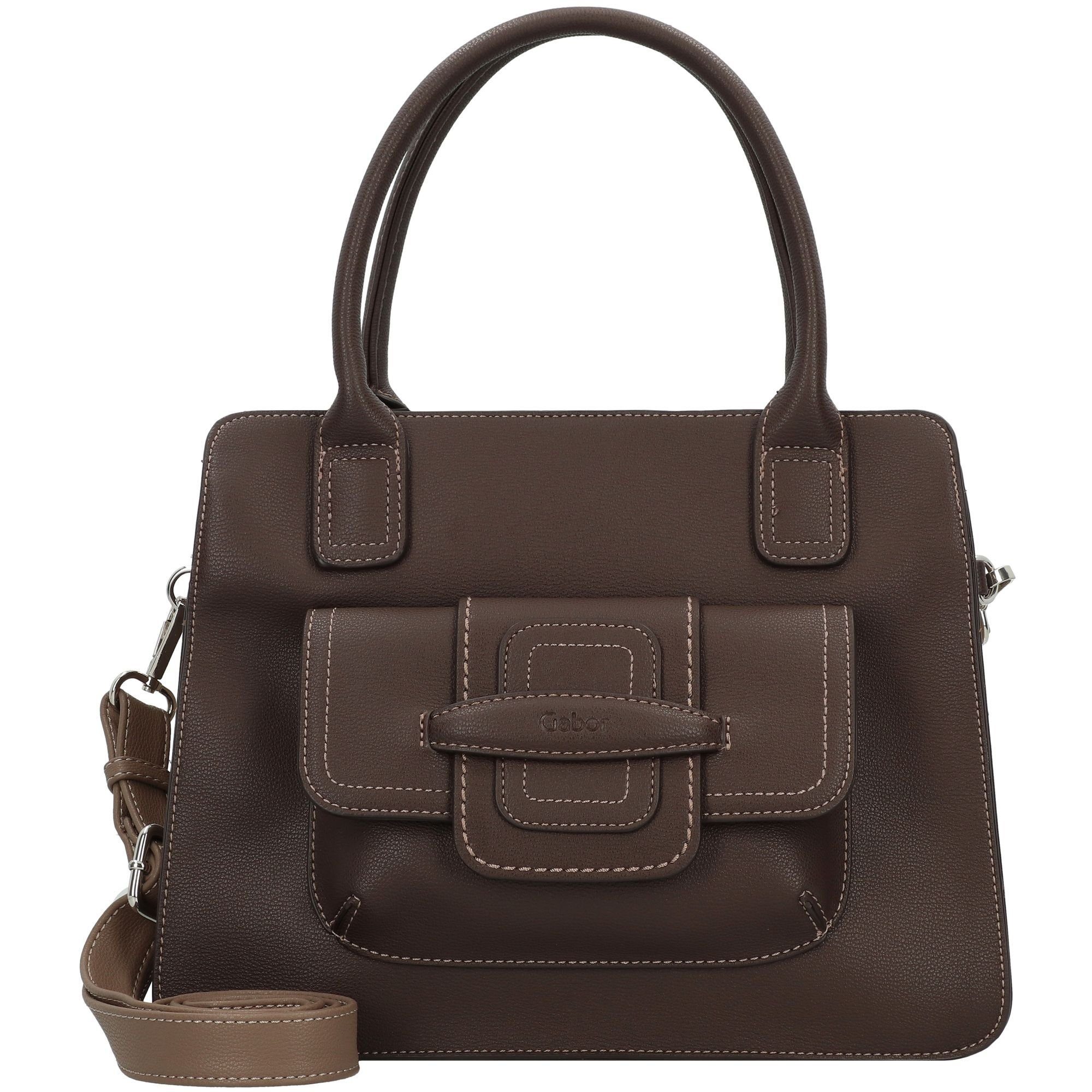 Gabor Henkeltasche Anouk, Kunstleder mixed brown