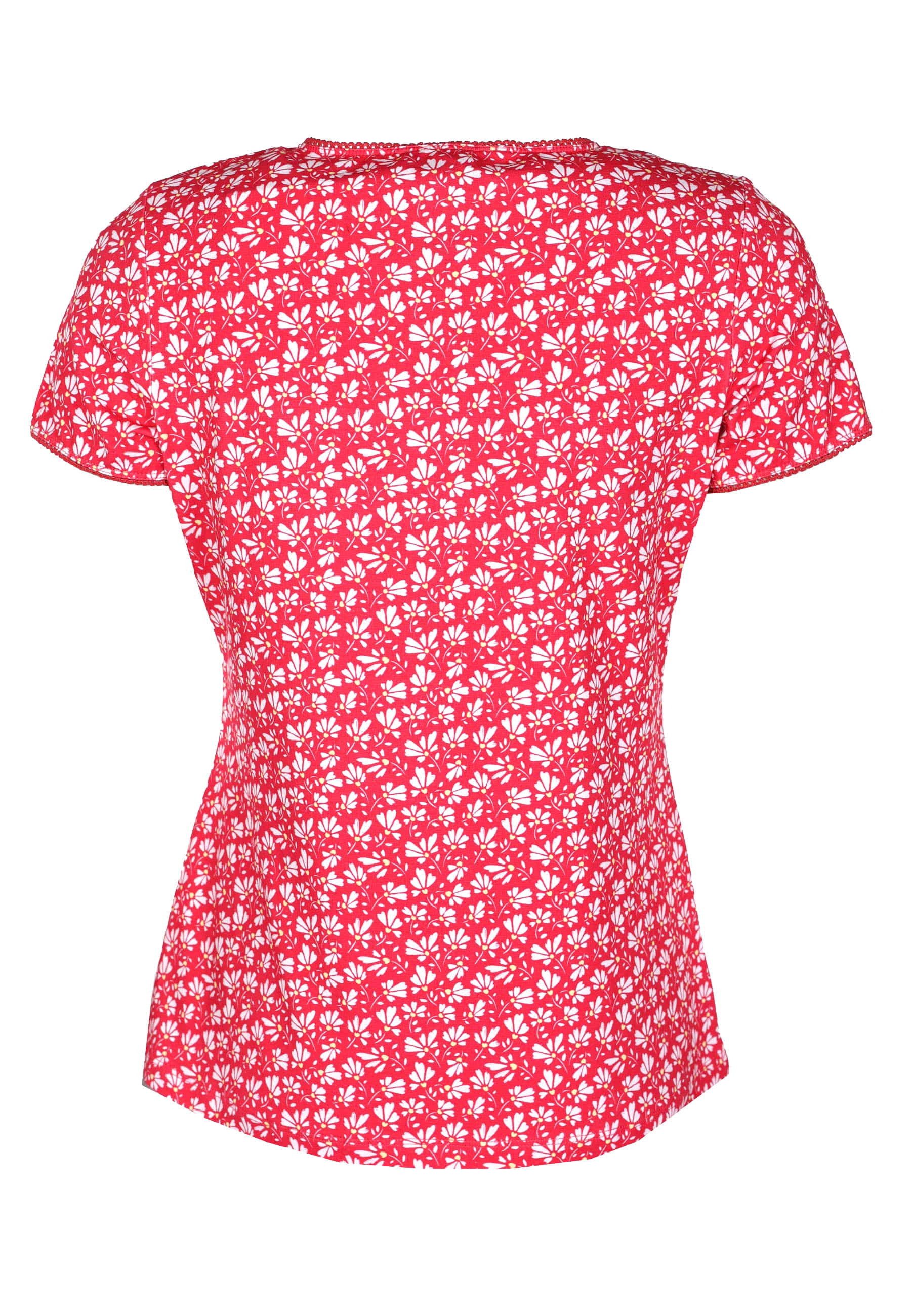 Sorgenfri Sylt T-Shirt Camille flower Spitzendetails
