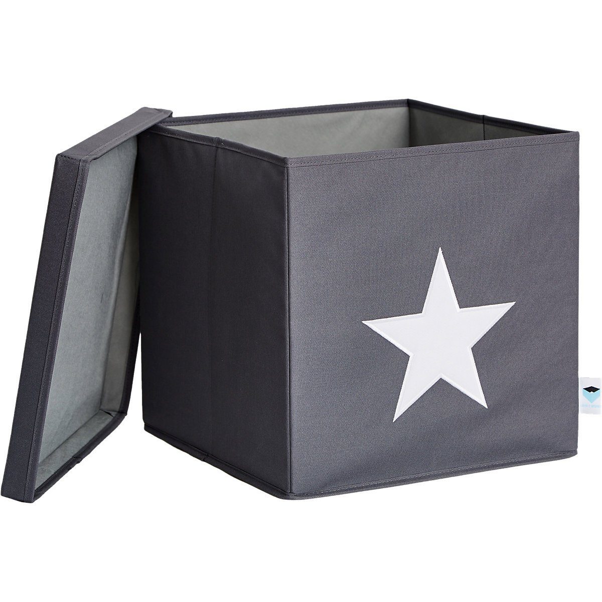 STORE IT! Aufbewahrungsbox »Ordnungsbox Stern, mit stabilem Deckel,  grau/weiß« online kaufen | OTTO