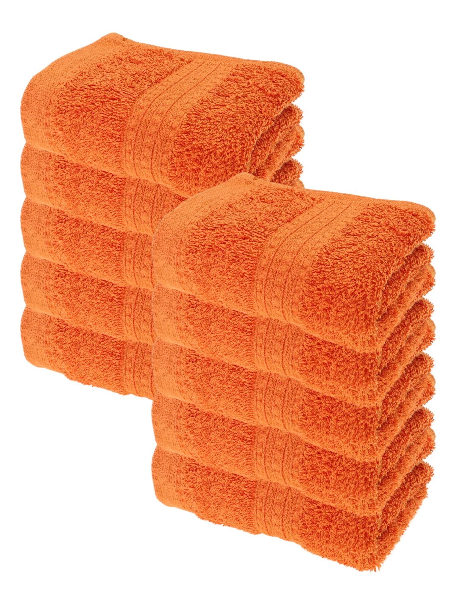 Julie Julsen Handtücher 10-Handtücher-Terrakotta, Bio-Baumwolle (10-St) günstig online kaufen