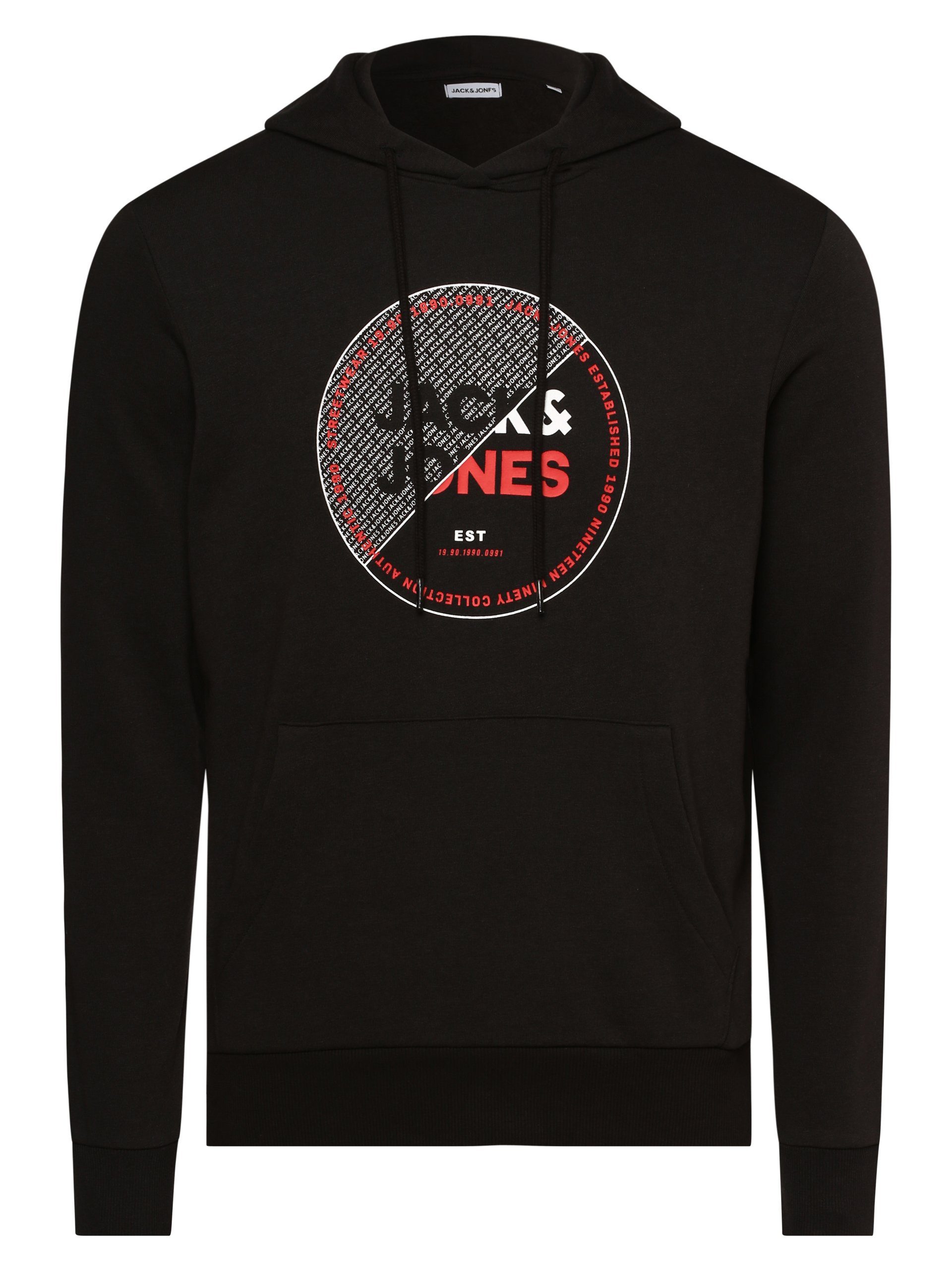 Jack & Jones Kapuzenpullover JJRalf schwarz