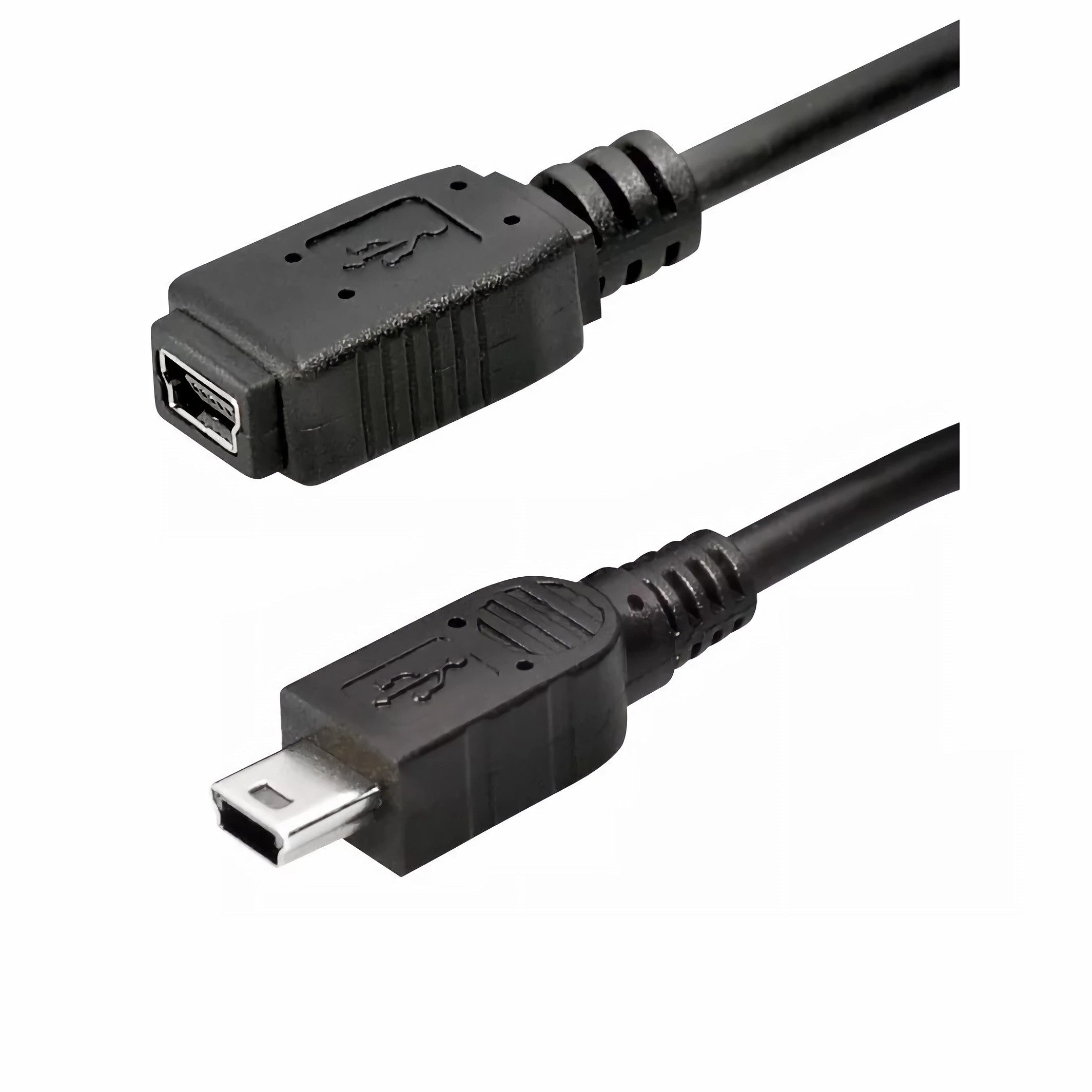Bolwins R26 1m mini USB 2.0 Verlängerungskabel Adapter mini USB Stecker-Buchse USB-Kabel