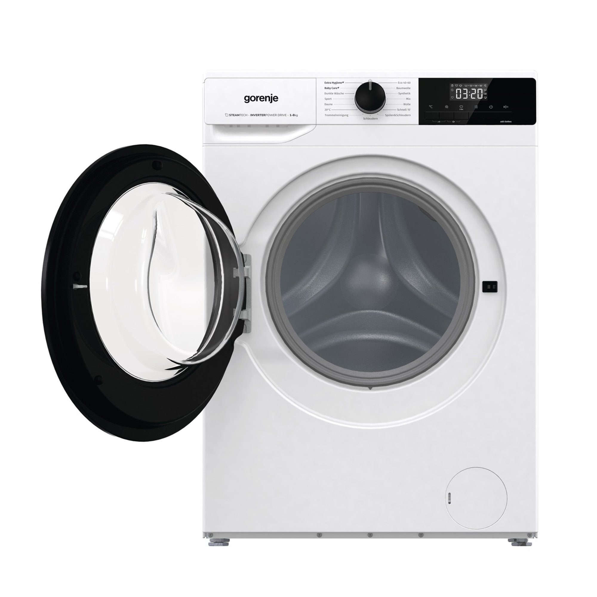 Waschmaschine 8 WNHEI84APS/DE, U/min, Dampffunktion GORENJE kg, 1400