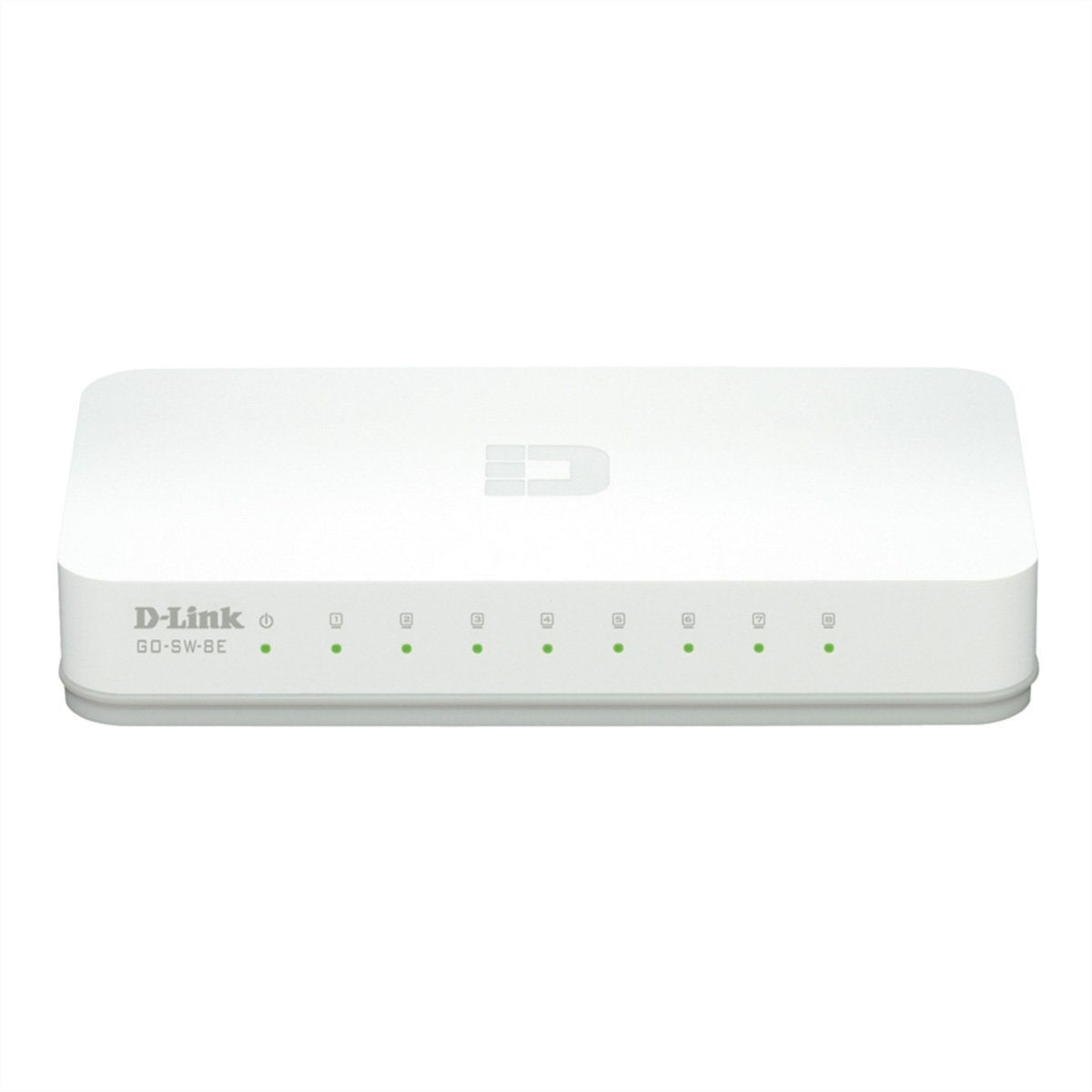 D-Link GO-SW-8E/E 8-Port Fast Ethernet Easy Desktop Switch Netzwerk-Switch