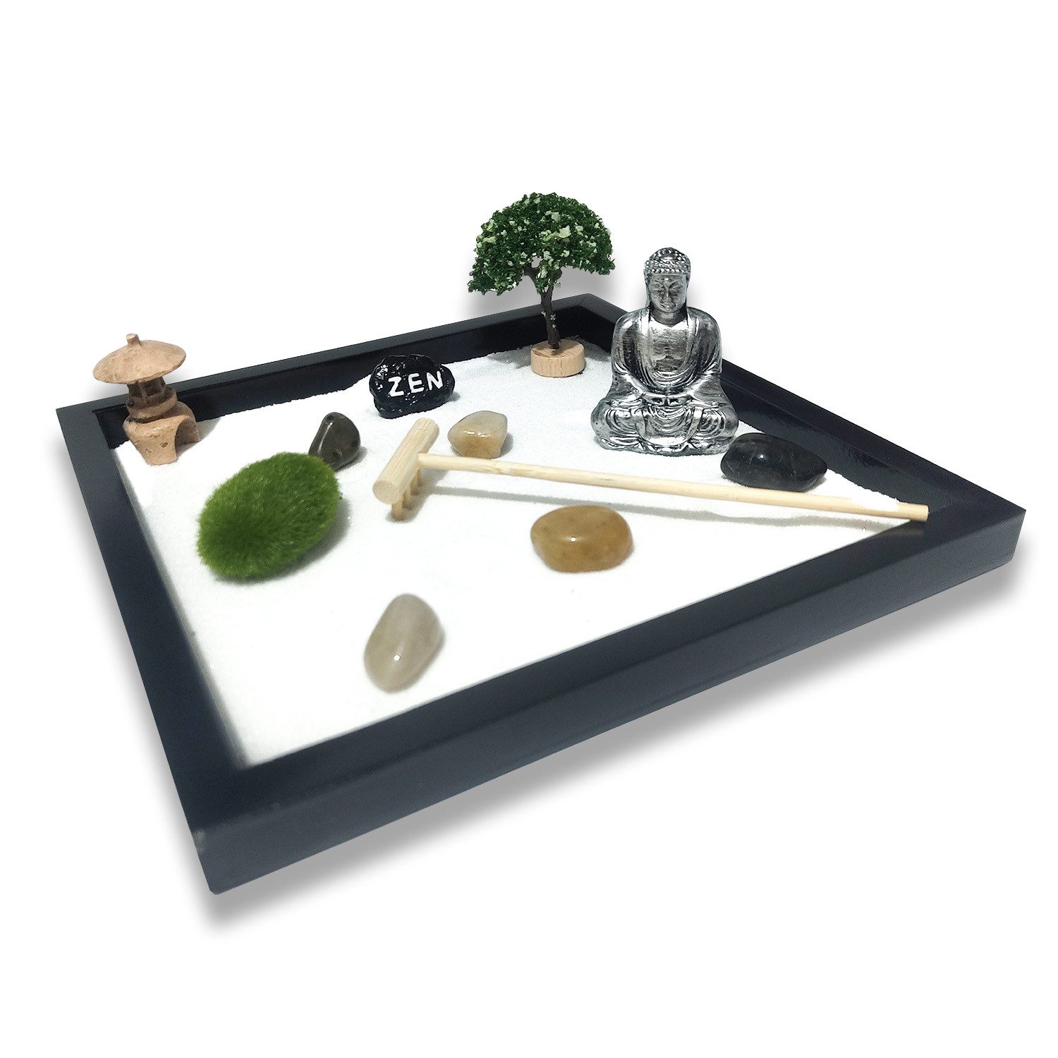 Mad Monkey Gartenfigur Mad Monkey - Zen Garten