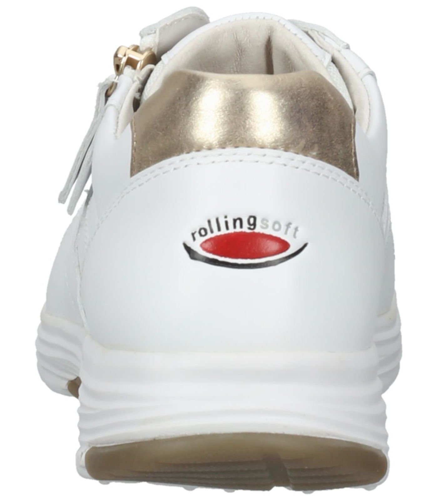 weiss/platino/ 51 Leder Sneaker Sneaker Gabor