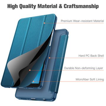 Fintie Tablet-Hülle für Samsung Galaxy Tab A9 8.7'' 2023, mit Translucent Rückseite Cover, Ultra Dünn Schutzhülle für Samsung Tablet A9 8,7 SM-X110/X115/X117