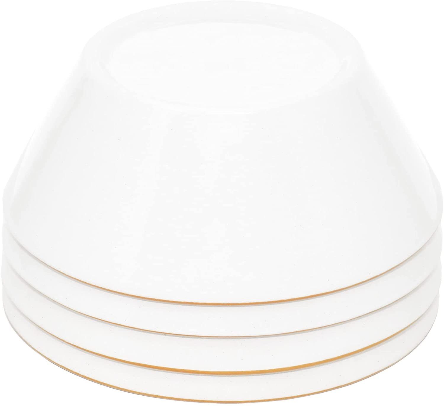 Lashuma Müslischale Blütenfest, Keramik, (Set, 4-tlg), Salatschüsseln Set Ø 14 cm, Servierschalen rund