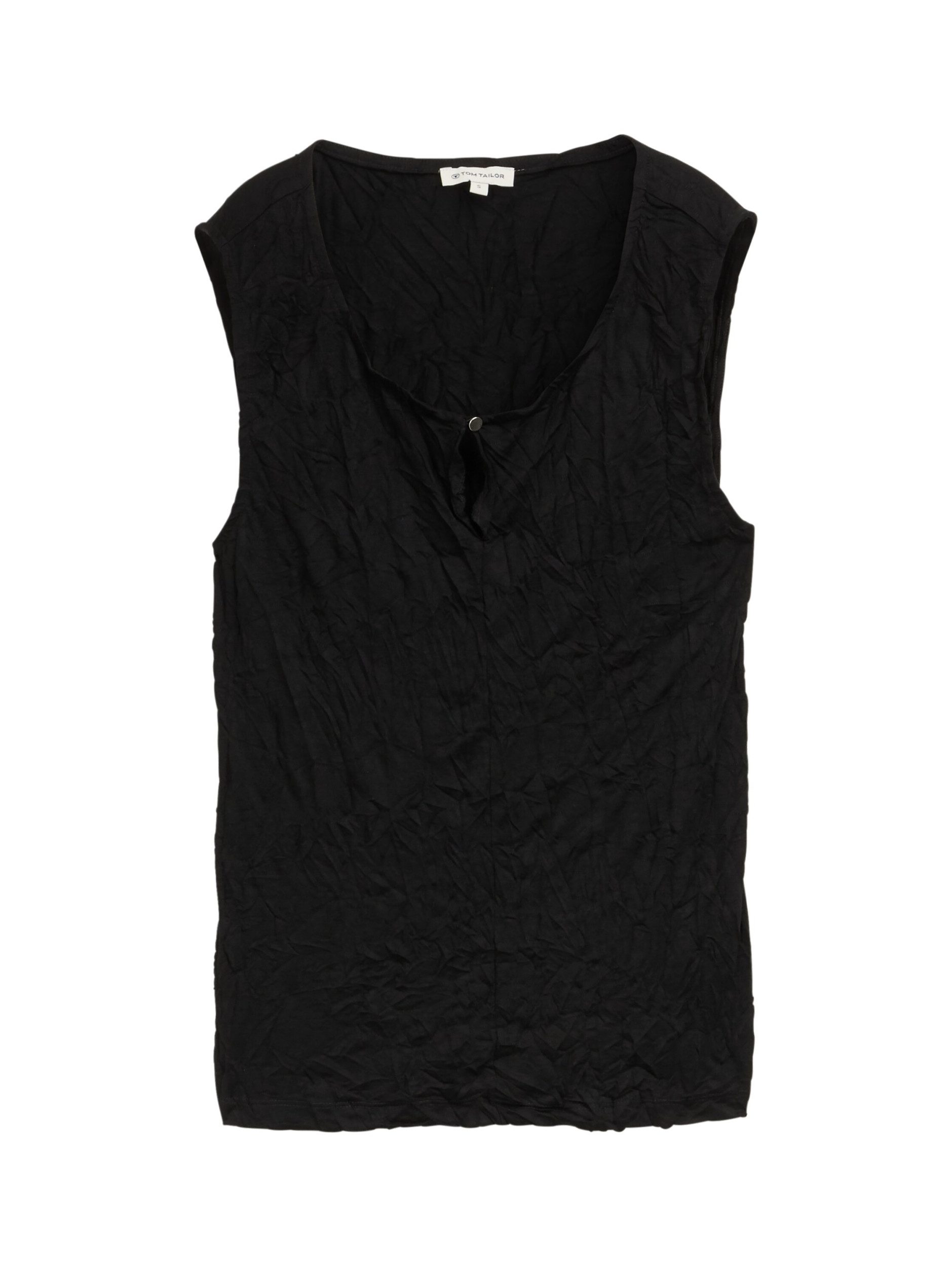T-Shirt Top crincle v-neck
