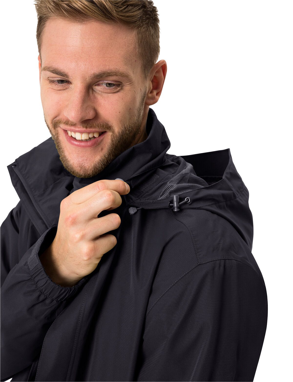 VAUDE Regenjacke Men's Escape Light Jacket für Wanderungen und Trekking, atmungsaktiv, wasserdicht, winddicht
