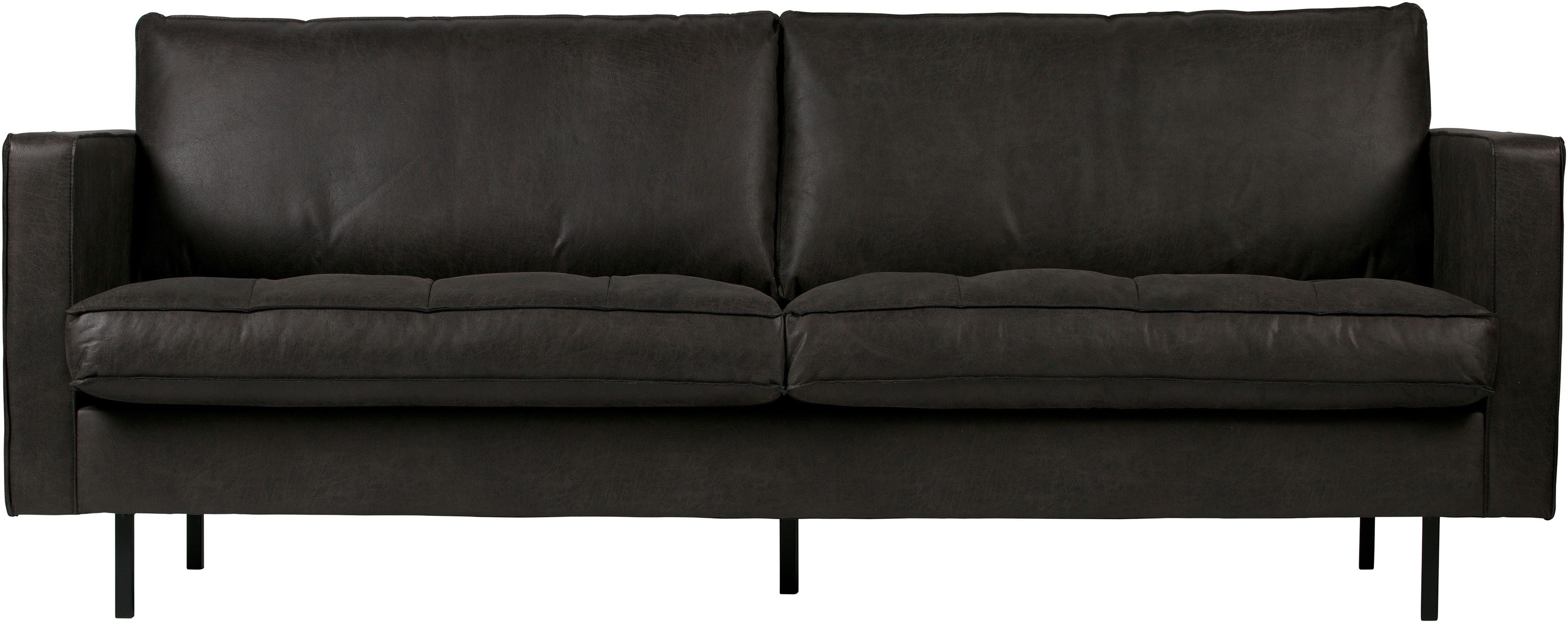 WOOOD 2,5-Sitzer Rodeo Classic, frei im Raum stellbar, mit recyceltem Leder, H 83 cm x B 230 cm