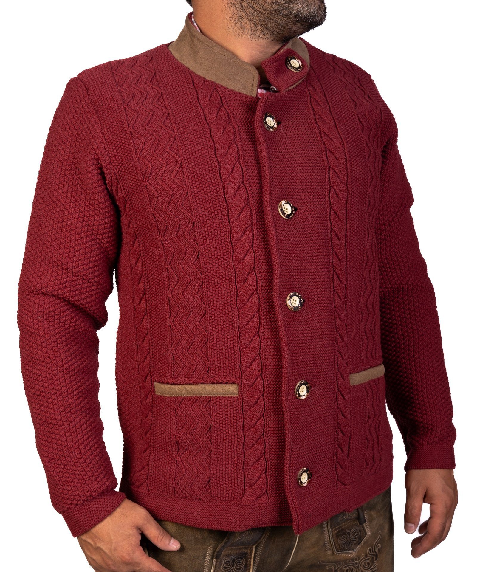 Trachtl Trachtenstrickjacke Herren Strickjacke Markus