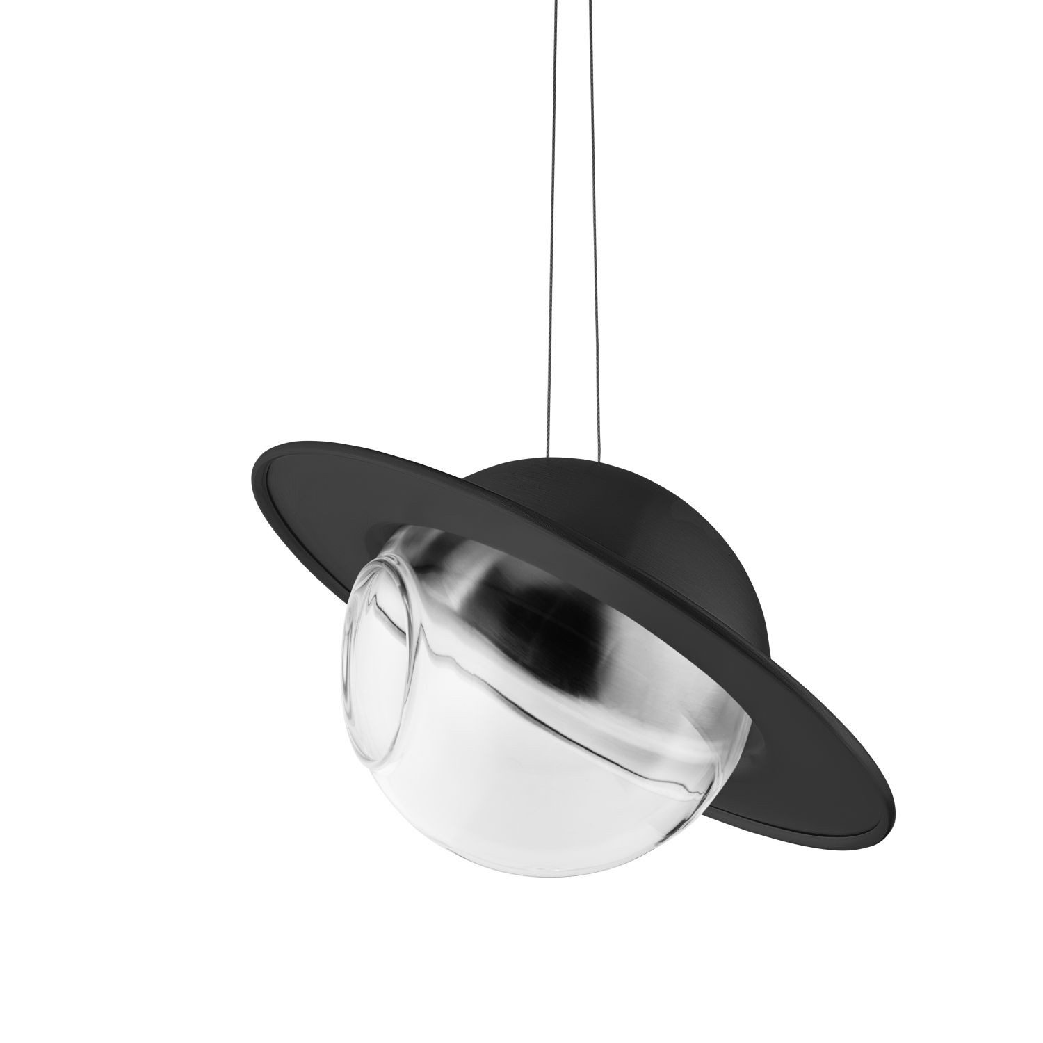 Eva Solo Futterstation Saturn Schwarz, Glas