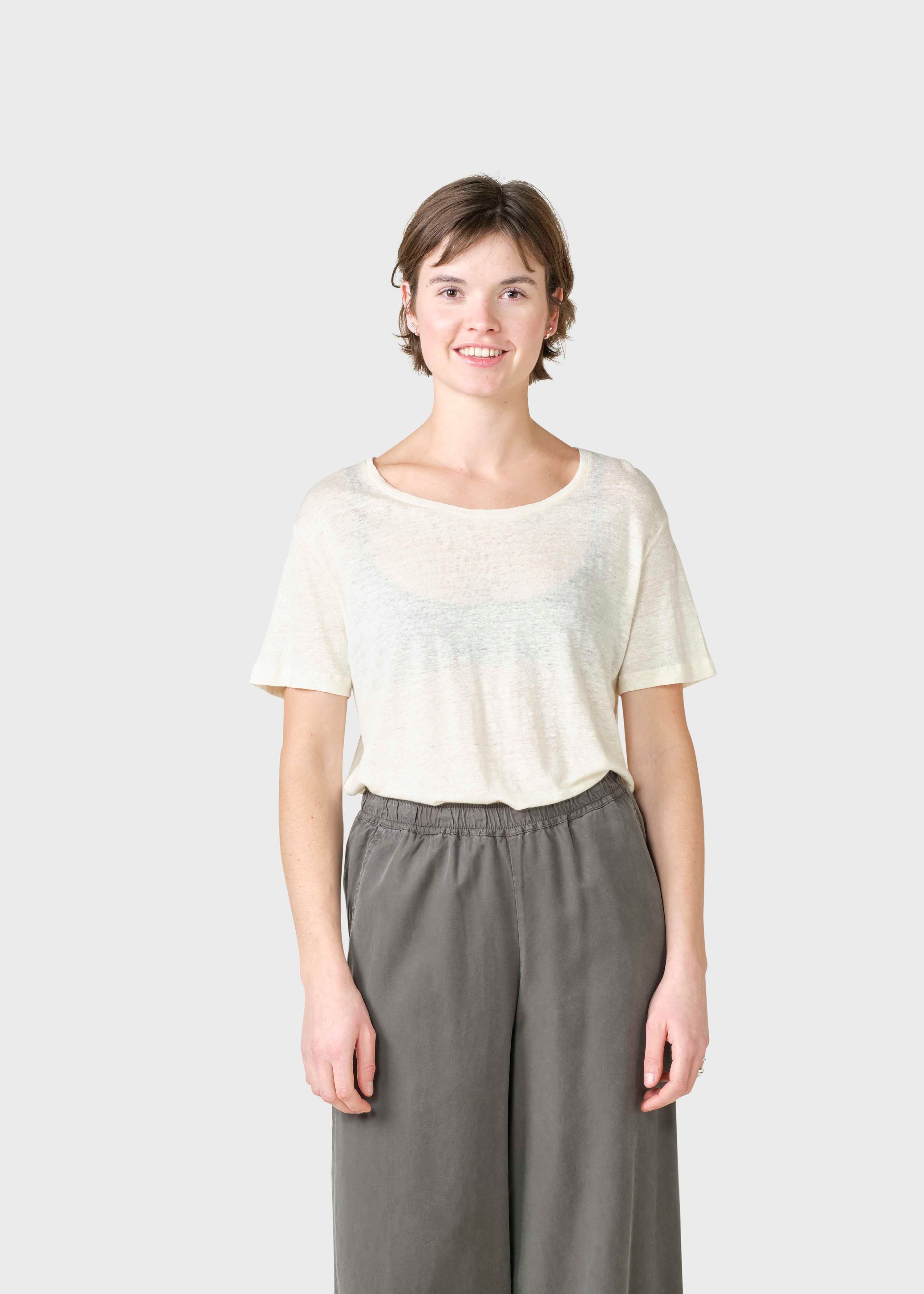Klitmøller T-Shirt Rikke linen tee