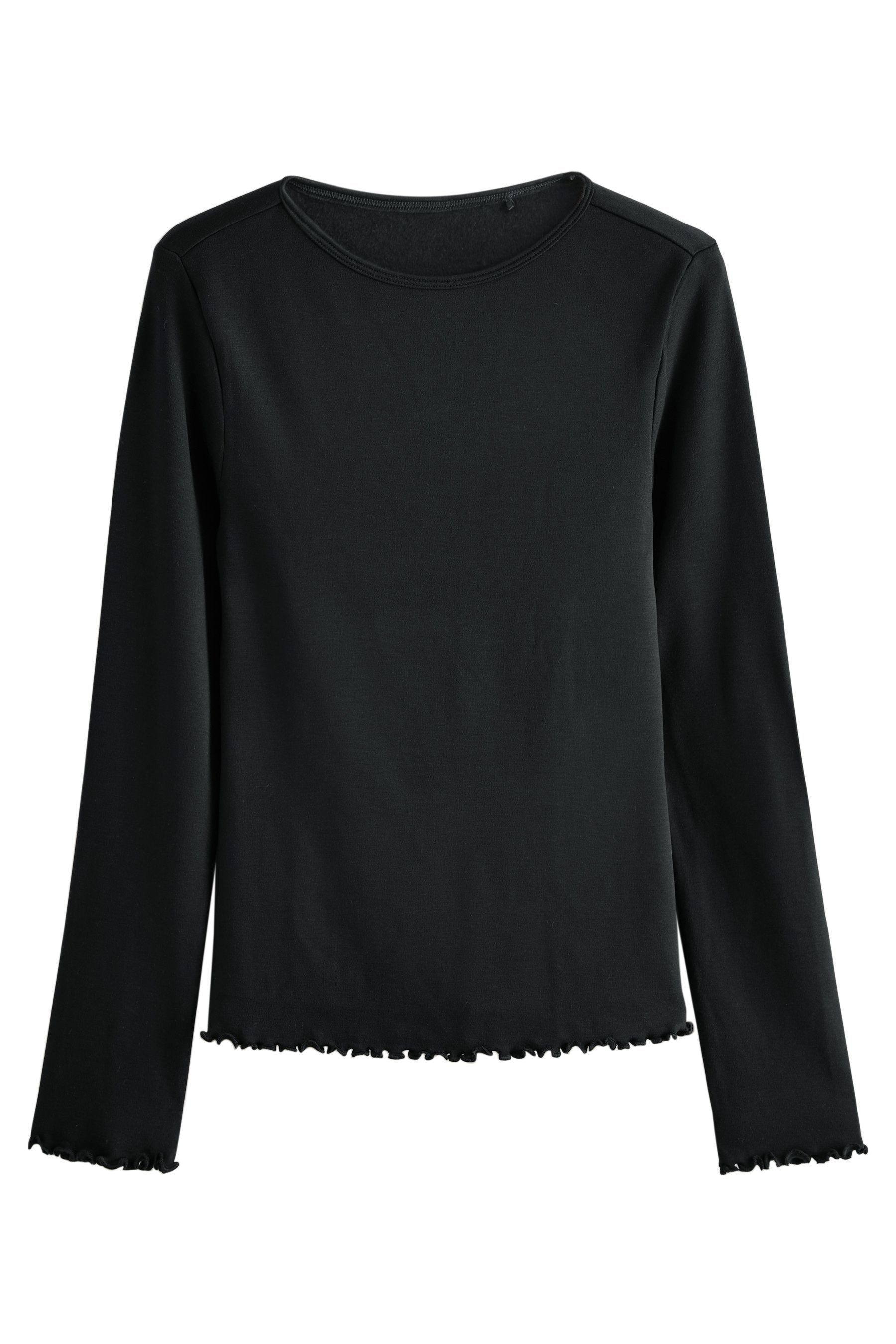 Next Langarmbluse Thermogen Langarmshirt mit Merinowolle (1-tlg) günstig online kaufen