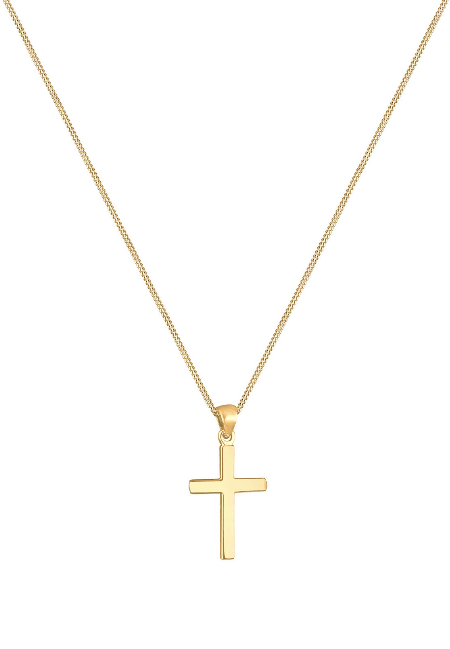 Elli Kette mit Anhänger Kreuz Symbol Religion 925 Silber, Kreuz günstig online kaufen