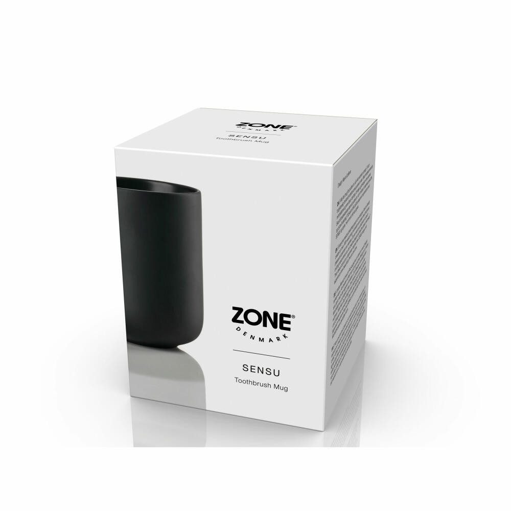 Zone Denmark Zahnputzbecher Sensu Black