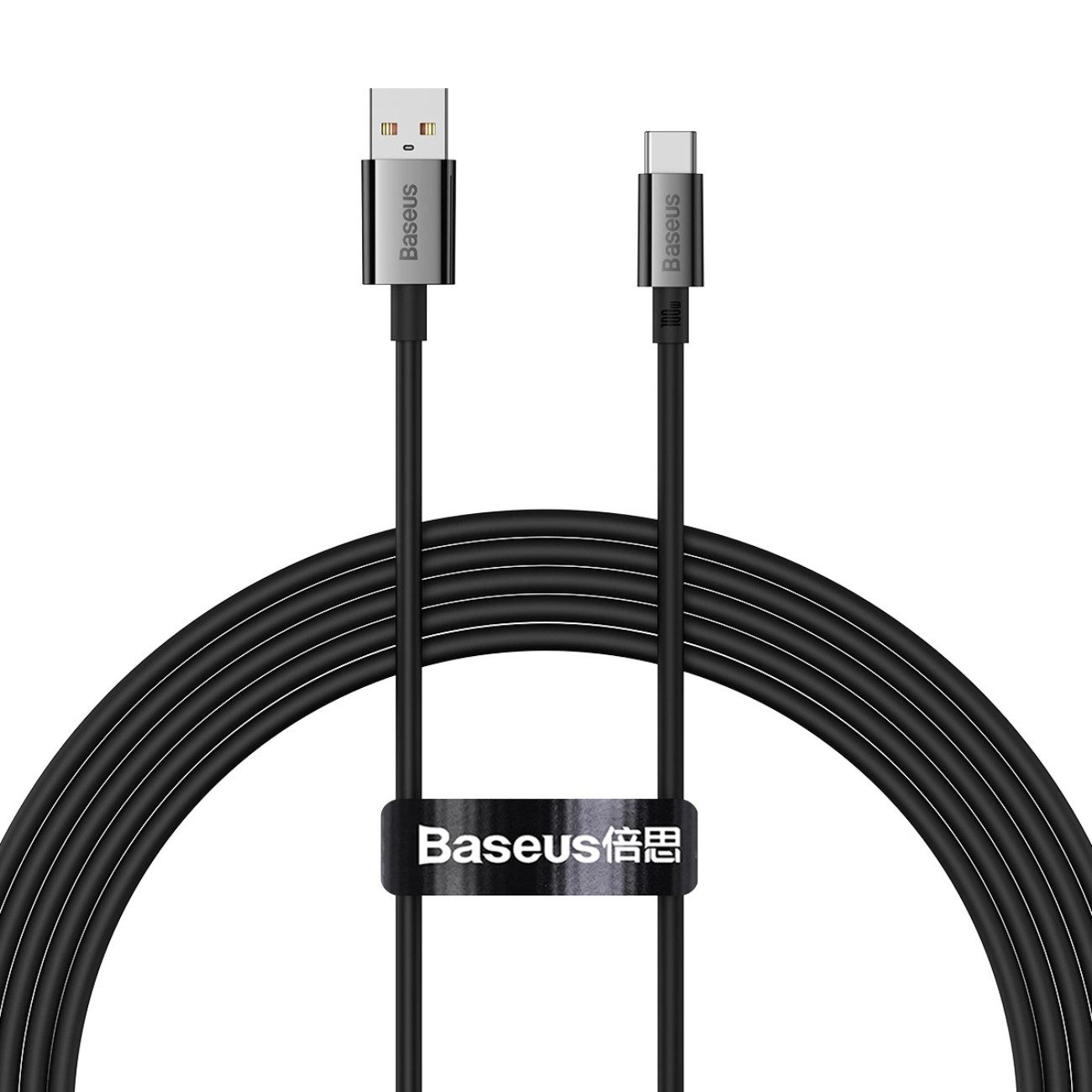 Baseus Superior Series USB-Ladegerät (5000 mA, Einzeln, Einzeln, 100 W USB-A/USB-C Ladekabel, 1,5 m, für Huawei & Honor)