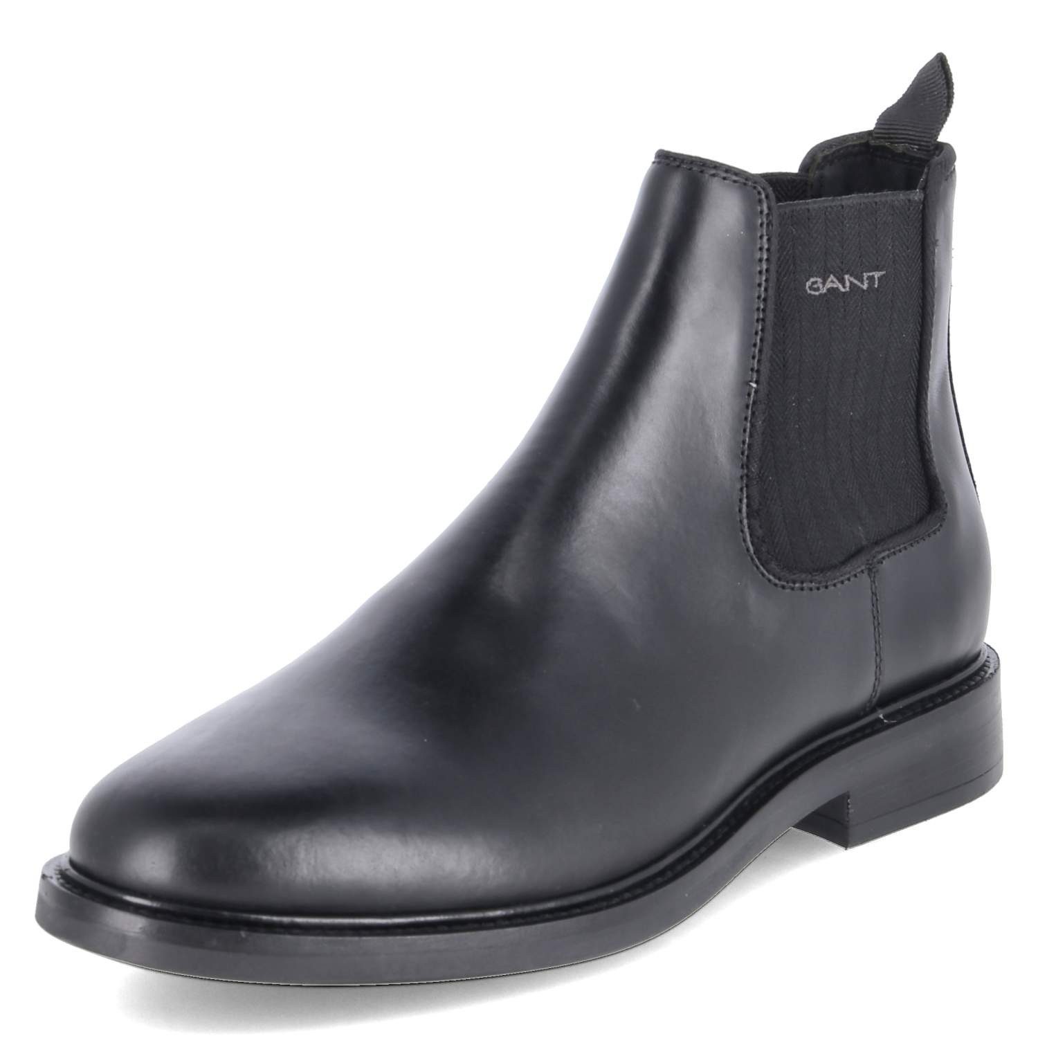 Gant Gant 31651089/G00 Herren Glattleder schwarz Stiefel