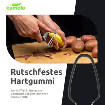 Camolo Sparschäler Universal Gemüseschäler ultrascharf schwarz