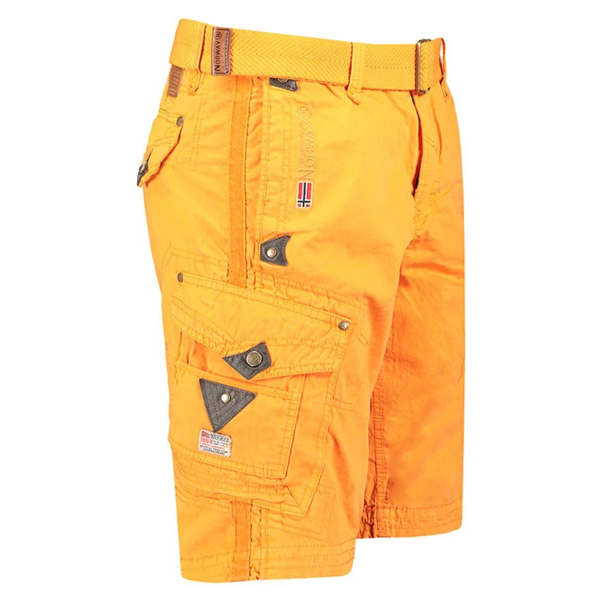 Geographical Norway Cargoshorts kurze Hose aus Baumwolle, Sommer-Bermuda (Packung) kurze Hose aus Baumwolle, Sommer-Bermuda Größe S bis 5XL
