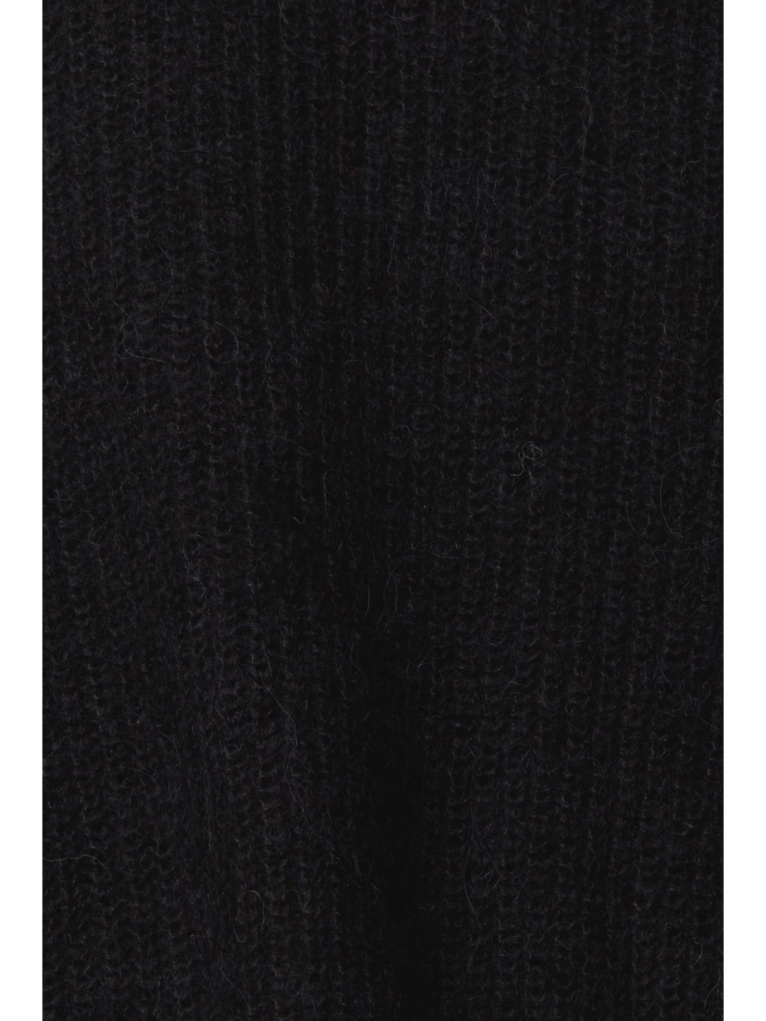 Mit Collection (1-tlg) Alpaka: Strickjacke BLACK Cardigan Esprit