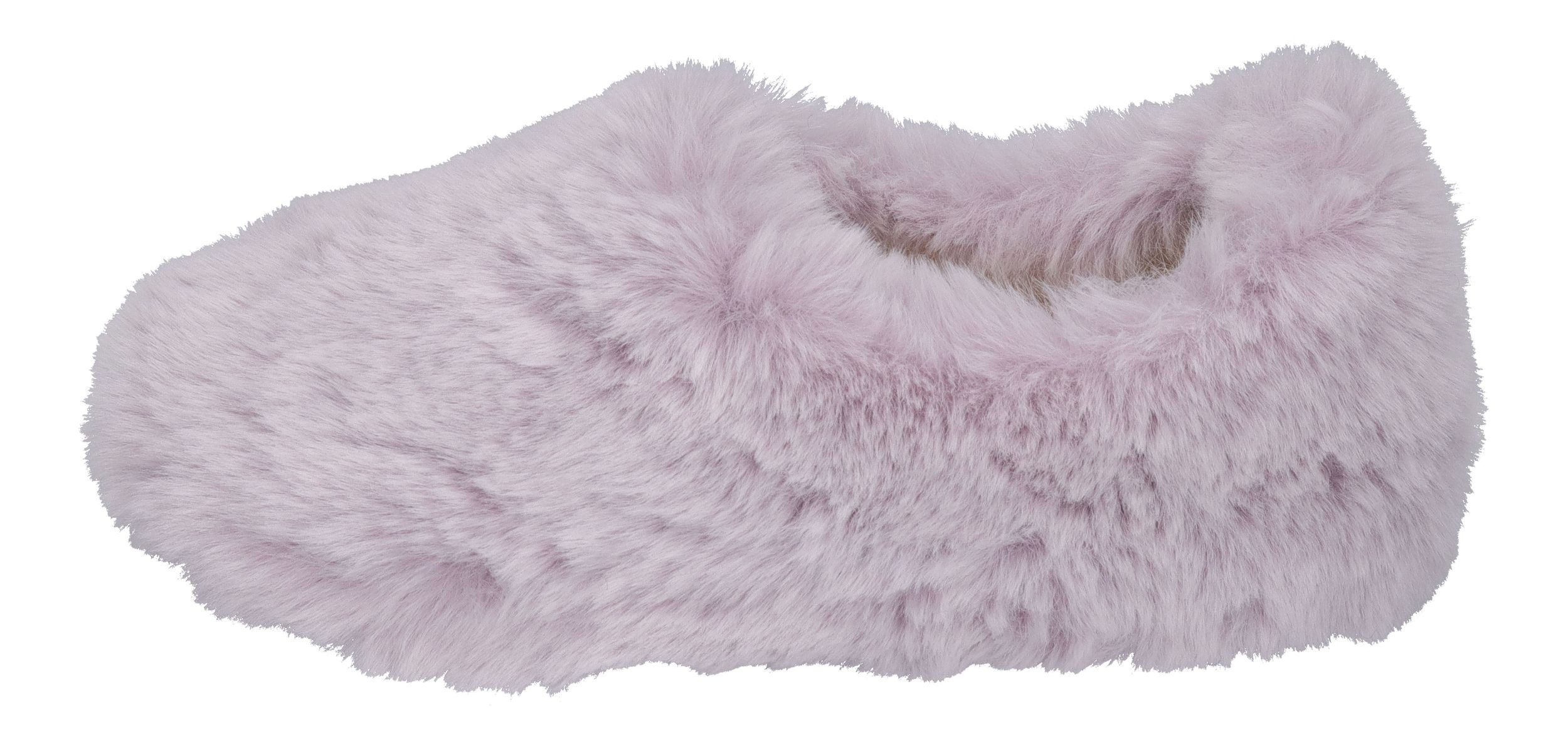 espadrij l´originale PANTOUFLE FURRY Hausschuh Lavande