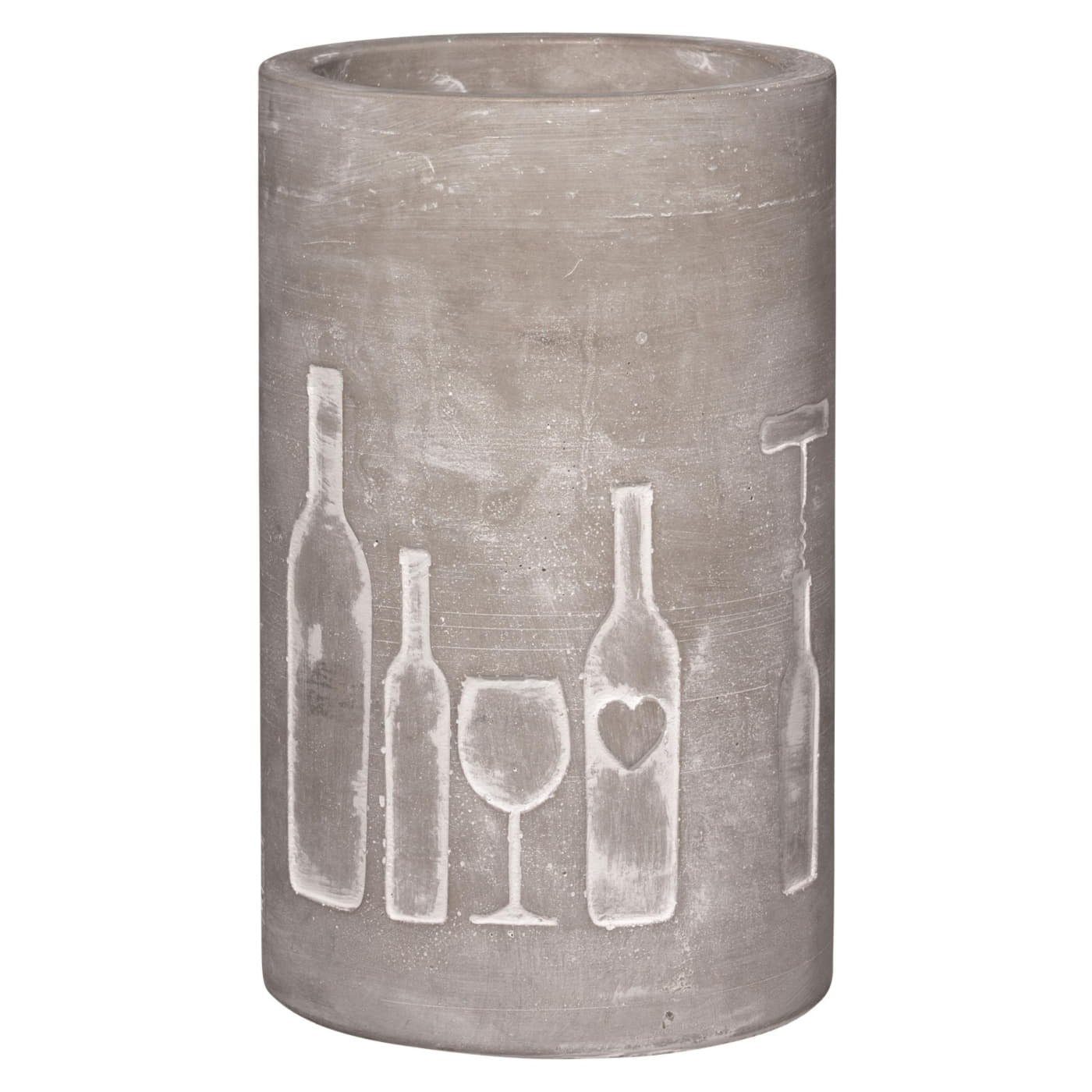Weinkühler Flaschenkühler Getränkekühler "Design Glas und
