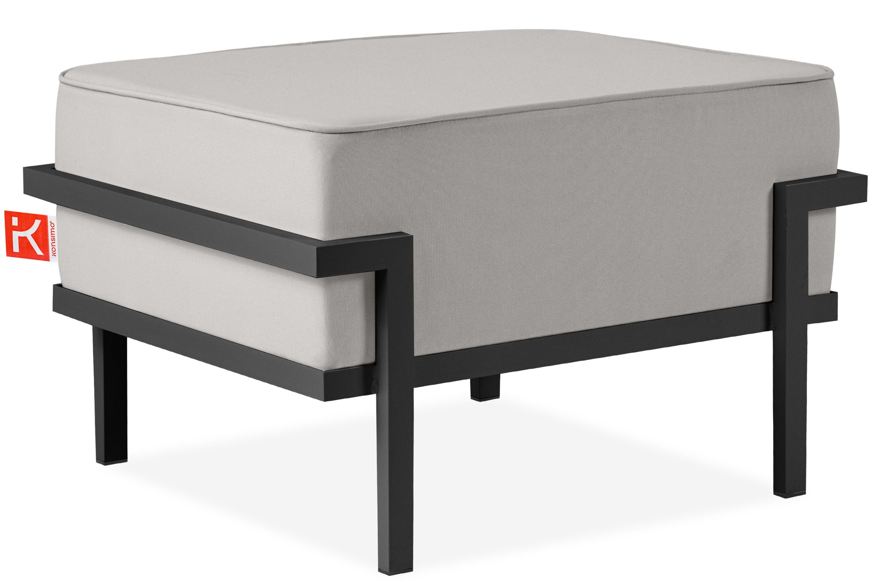 KONSIMO® Gartenlounge-Hocker TRIGLO Garten-Puffs, Gewicht: 10 günstig online kaufen