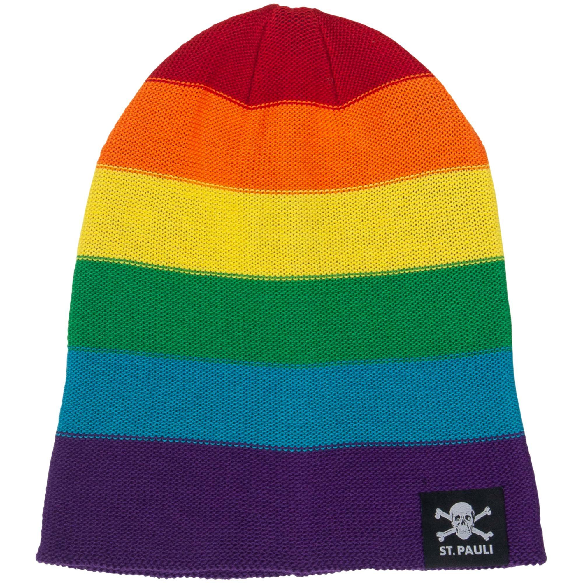 FC (Bunt) Strickmütze Pauli Regenbogen St.