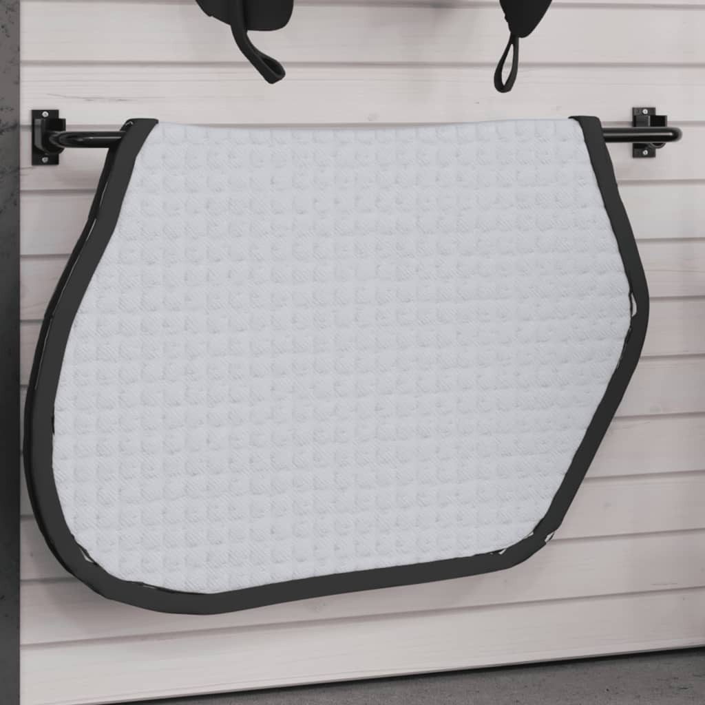 vidaXL Sattelhalter, (Satteldeckenhalter Schwarz Eisen)