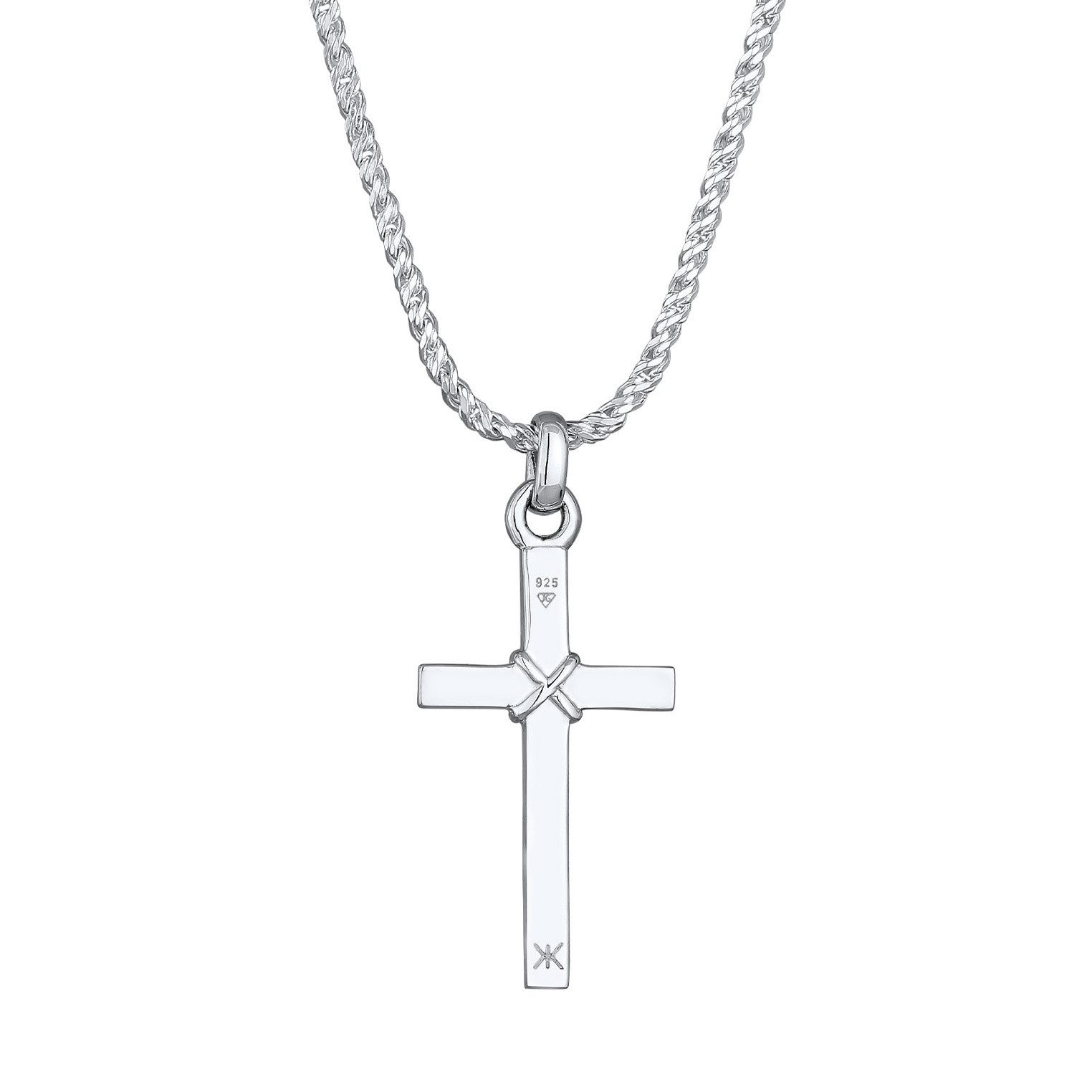 Kuzzoi Charm-Kette Halskette für Herren (keine Angabe, 1-tlg., Charm-Kette)