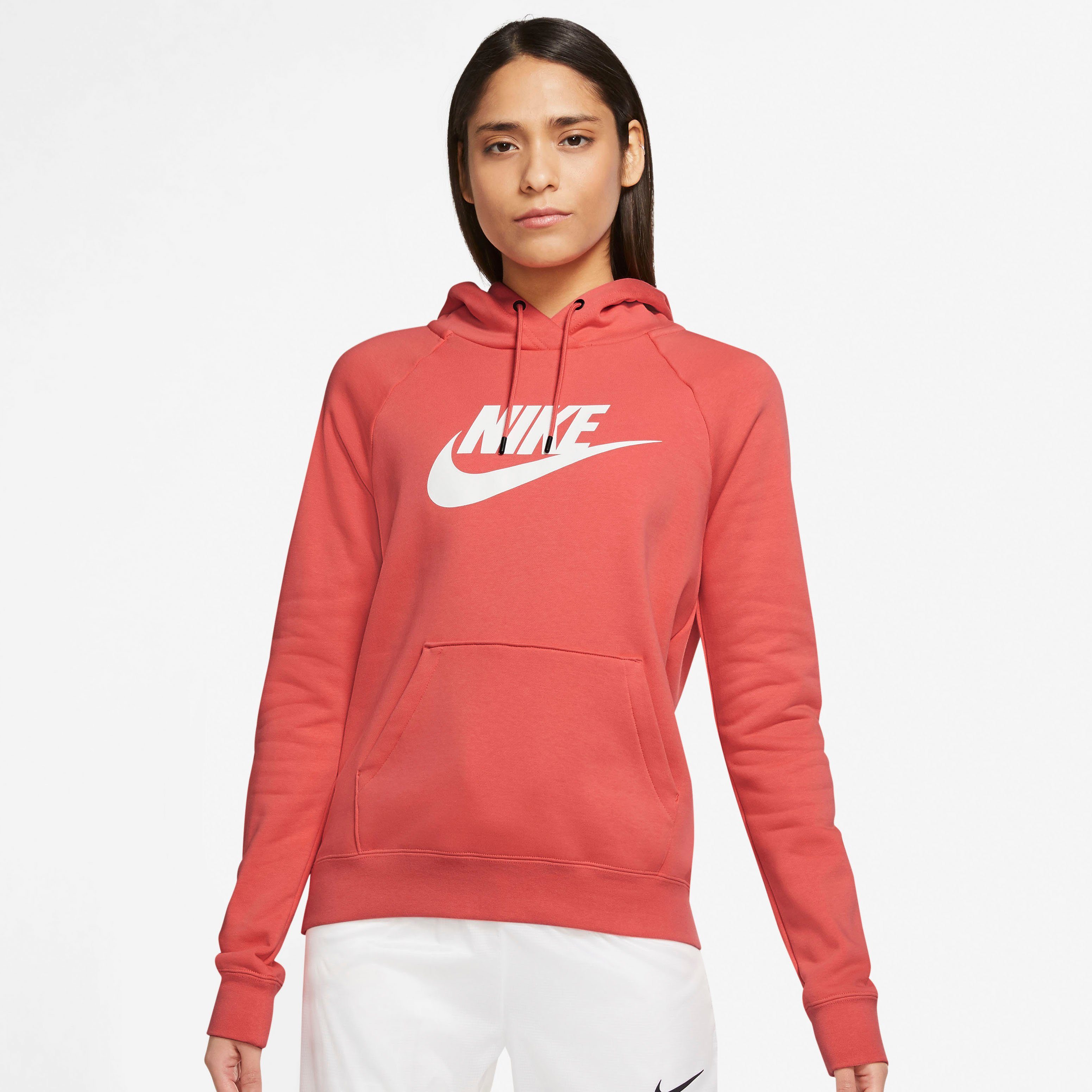 Nike Sportswear Kapuzensweatshirt »ESSENTIAL WOMENS FLEECE PULLOVER HOODIE«  online kaufen | OTTO