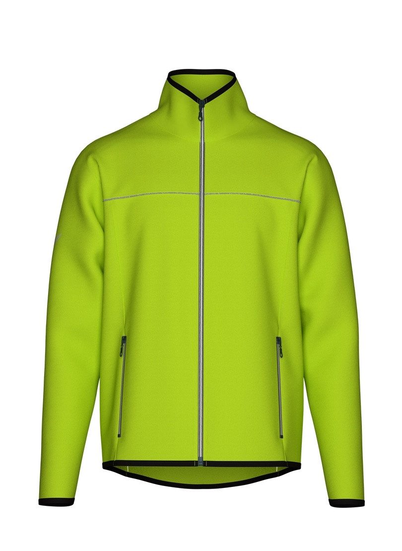 Trigema Trainingsjacke TRIGEMA Praktische Sportjacke aus Microfaser (1-St)