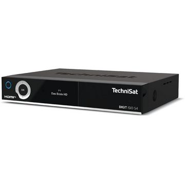 TechniSat DIGIT ISIO S4 HDTV-Twin-Sat-Receiver DVR-Ready Streaming Satellitenreceiver (WLAN, LAN (Ethernet), ISIO-Internet: Zugriff auf Mediatheken, ISIO-Apps und HbbTV)