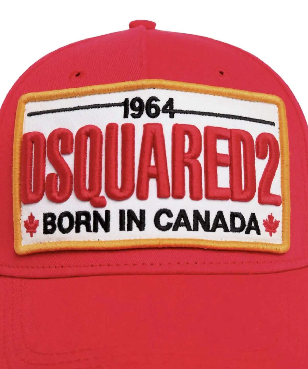 Dsquared2 Baseball Cap Basebalkappe Oversized Fighter Patch Icon Baseballcap Kappe Freizeit, oder den täglichen Gebrauch in der Stadt