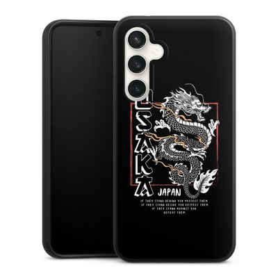 DeinDesign Handyhülle Japan Drache Meer Osaka Dragon, Samsung Galaxy S23 FE Organic Case Bio Hülle Nachhaltige Handyhülle