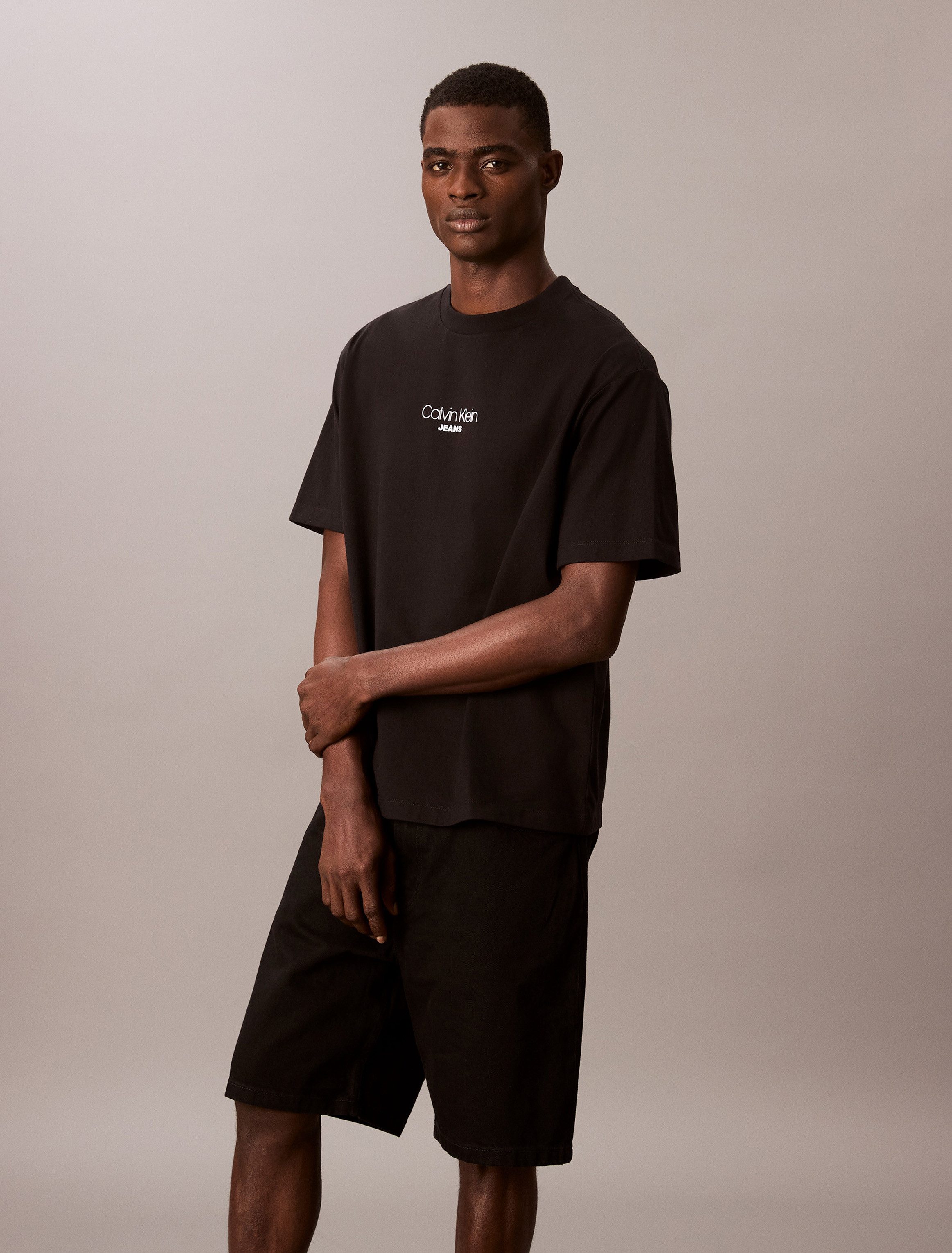 Calvin Klein Jeans T-Shirt Relaxed Fit, Rundhalsausschnitt, Logoprint günstig online kaufen